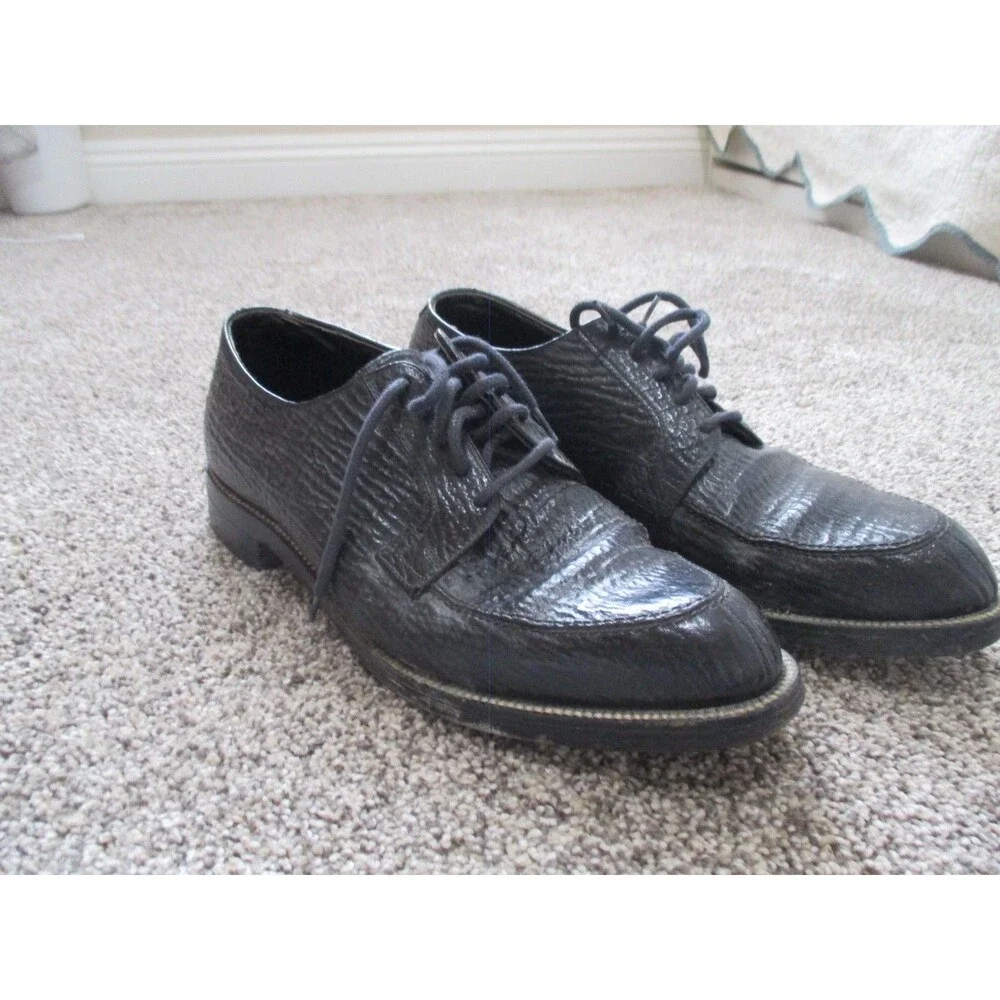 Vintage Churchill Mens Shoes (EDIT SIZE) Genuine Shark Skin marked mens 11